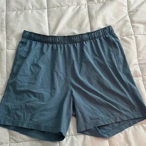 Free Fly Apparel Men's Athletic Shorts in Slate Blue